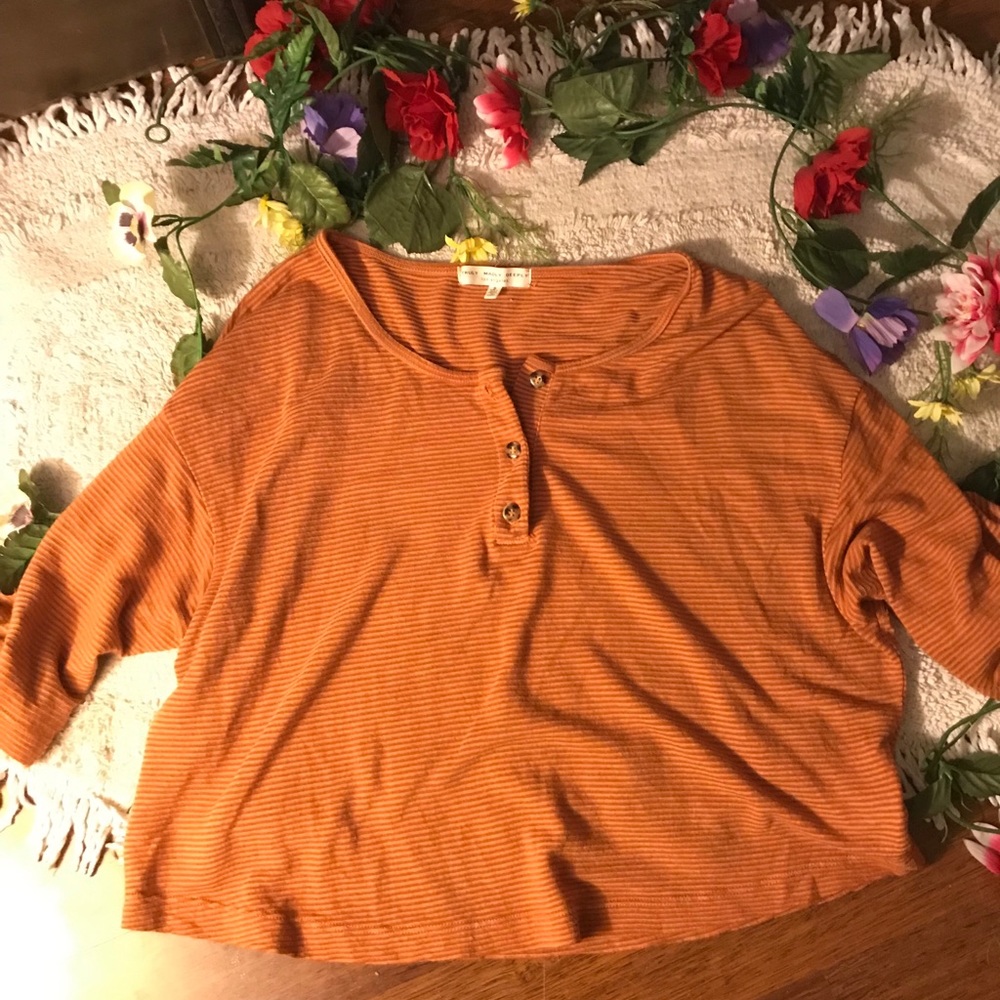 Urban outfitters striped blouse